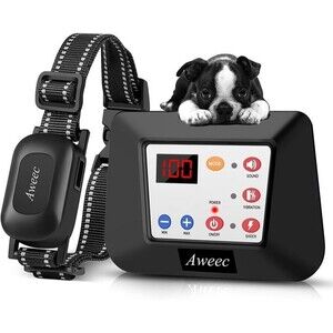 Wireless Dog Fence,Wireless Fence & Dog Training Dog 2-in-1